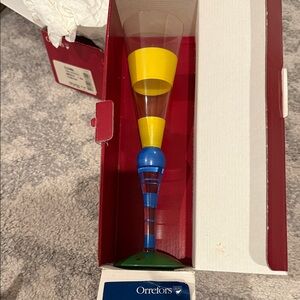 Orrefors Clown Champagne flute